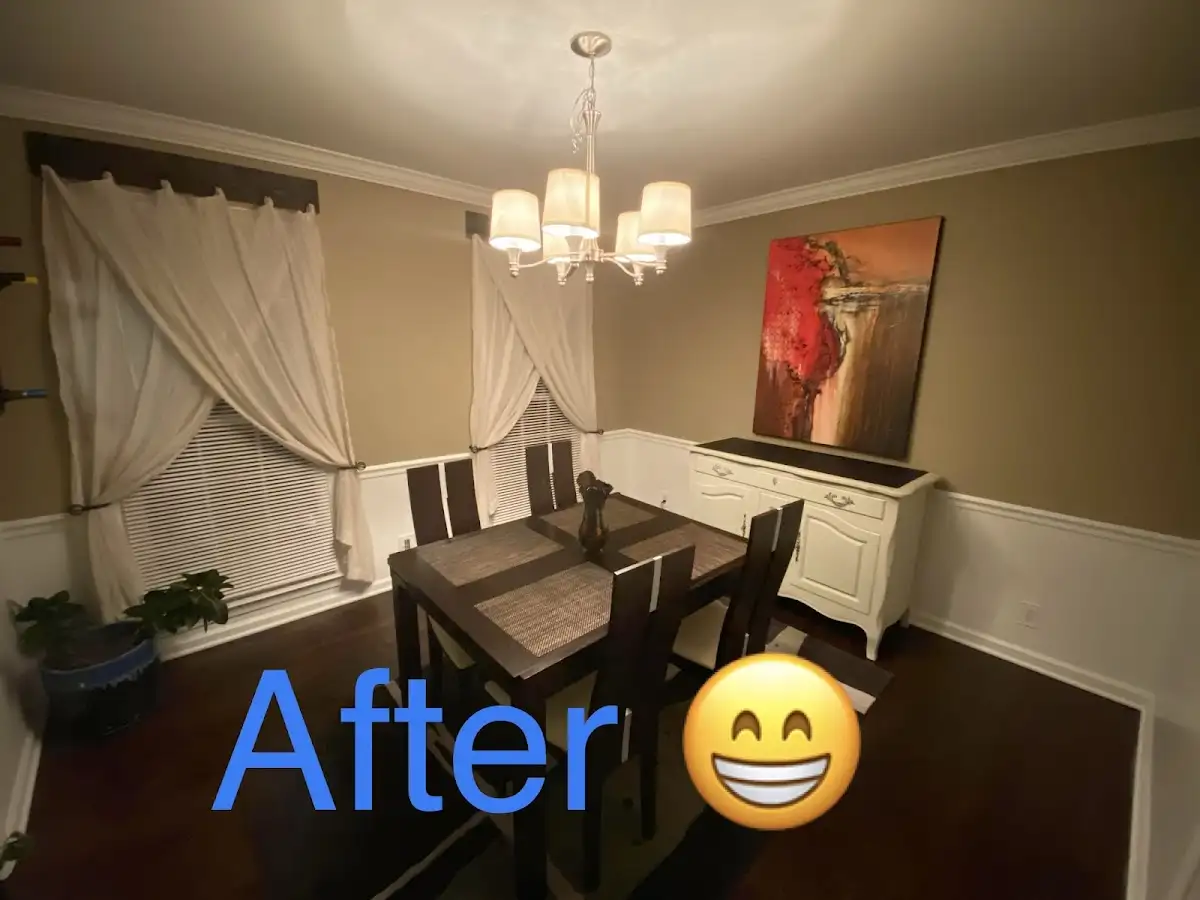 Professional dining room restoration after water damage in Alma